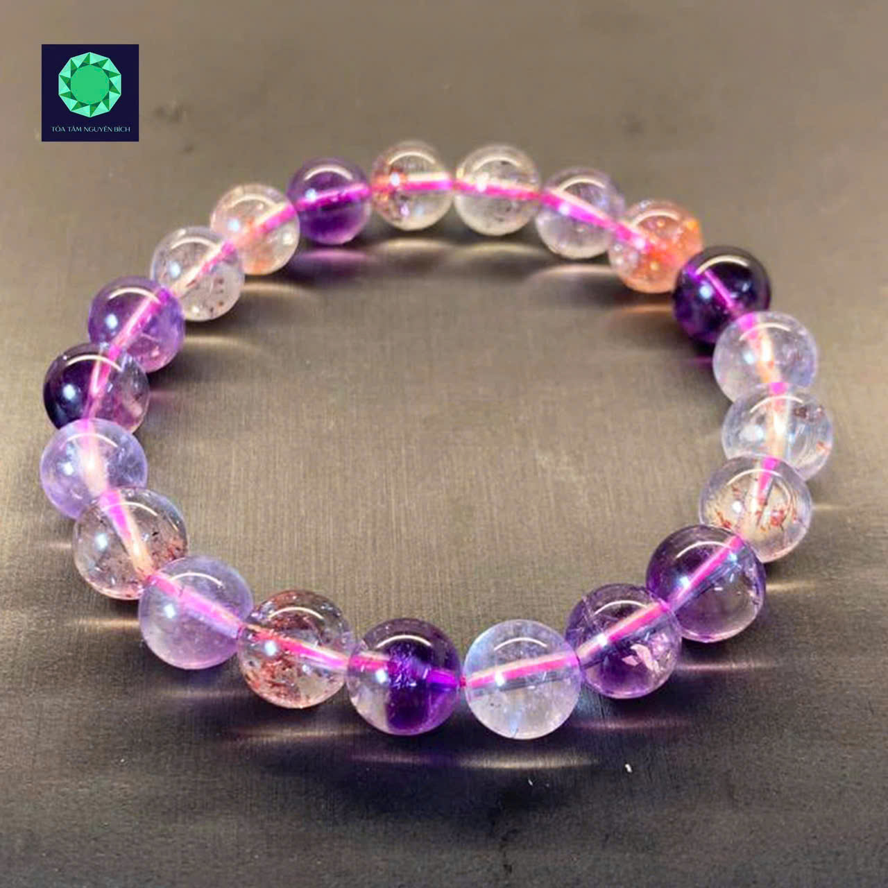 Vòng tay Thạch Anh super seven